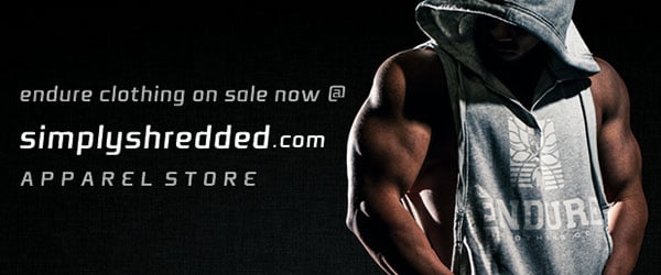 Simplyshredded launch their online store with Endure Clothing Simplyshredded launch their online store with Endure Clothing