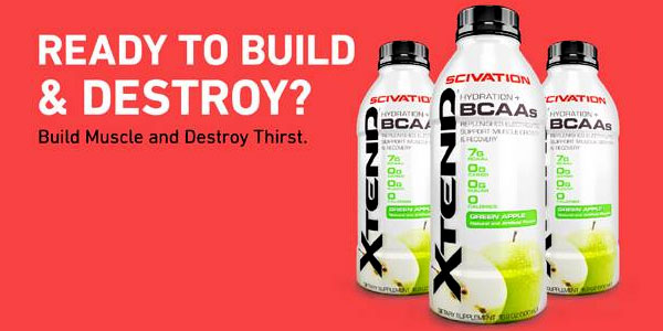 Scivation unveil their new ready to drink Xtend in two flavors Scivation unveil their new ready to drink Xtend in two flavors