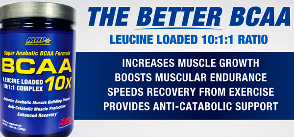 MHP reveal and release their leucine loaded BCAA 10Xs MHP reveal and release their leucine loaded BCAA 10Xs