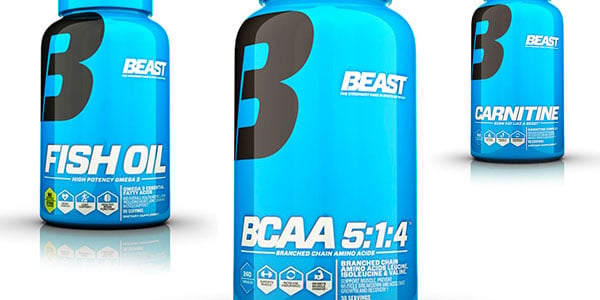Three more Beast basics detailed Fish Oil, Carnitine and BCAA 5:1:4