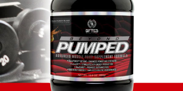 Beyond Pumped set to be Gifted Nutrition's third pre-workout supplement