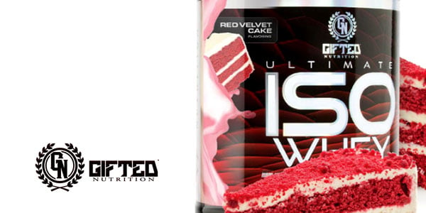 Rarely attempted red velvet makes it 4 flavors for Gifted's ISO Whey