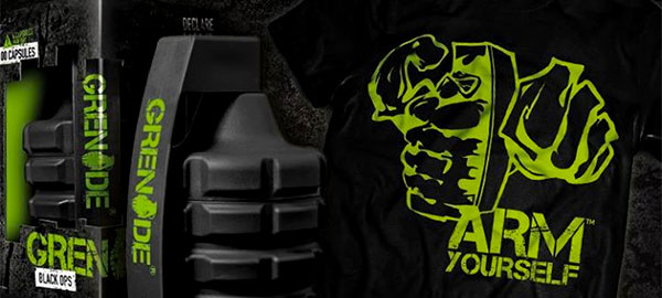 Grenade follow up their limited edition AT4 tee with a Black Ops version Grenade follow up their limited edition AT4 tee with a Black Ops version