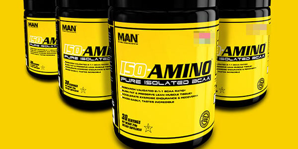 2:1:1 BCAA formula ISO-Amino revealed as MAN Sport's latest