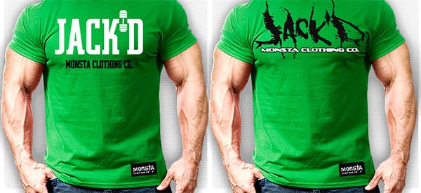 Monsta Clothing rework their popular Jack'D tee with new fonts Monsta Clothing rework their popular Jack'D tee with new fonts