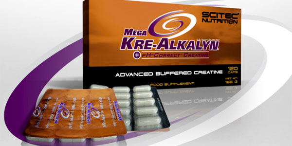 50% more Scitec Mega Kre-Alkalyn more convenient and more logical