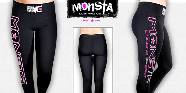 Monsta do another pair of compression pants for their female fans