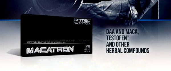 More than just DAA, maca and Testofen in Scitec Nutrition's new Macatron
