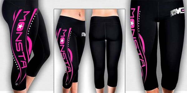 Monsta Clothing's first pair of women's compression pants