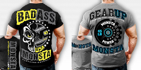 Four more tees revealed and released by Monsta Clothing Four more tees revealed and released by Monsta Clothing