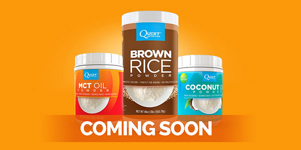 MCT Oil, Brown Rice and Coconut Oil Powder confirmed for Quest Nutrition Add On line MCT Oil, Brown Rice and Coconut Oil Powder confirmed for Quest Nutrition Add On line