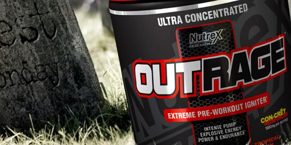 One gram of Con-Cret creatine confirmed for Nutrex's upcoming pre-workout Outrage