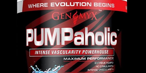 PUMPaholic confirmed as Genomyx﻿'s 2nd alternatively colored pre-workout supplement