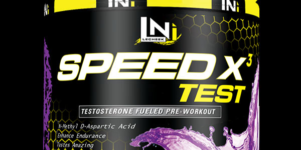 Lecheek Nutrition unveil their testosterone infused pre-workout Speed X3 Test