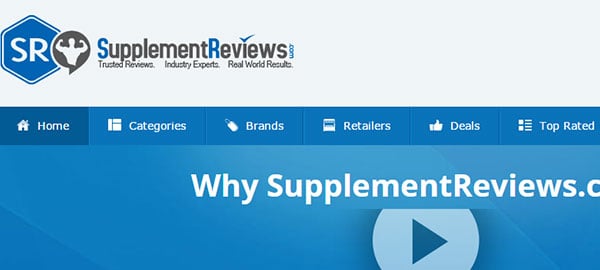 Update gives Supplement Reviews visitors a much better way to get around