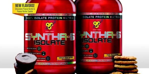 Peanut butter duo due to almost double BSN Syntha-6 Isolate menu