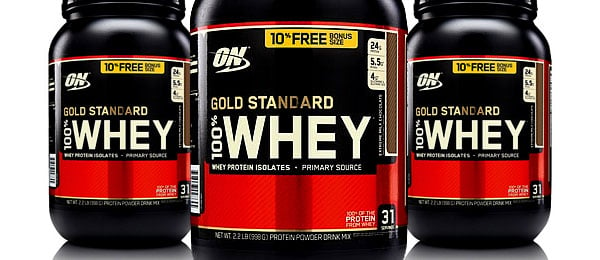 GNC get their exclusive Optimum Gold Standard 100% Whey with a 10% bonus tub