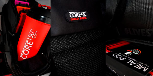 Core 150 going into meal management with the rather unique Stack Pack Core 150 going into meal management with the rather unique Stack Pack