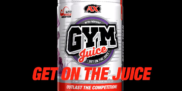 Time to get on the juice, Athletic Xtreme's Gym Juice now available