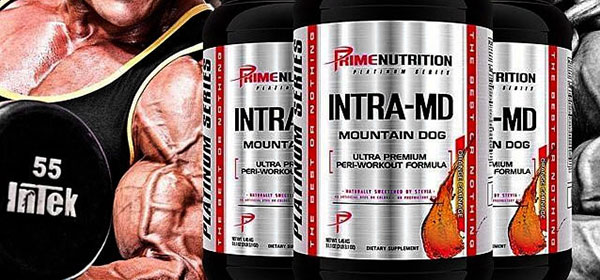 Save 20% when pre-ordering Prime Nutrition's new Platinum Series supplement Intra-MD