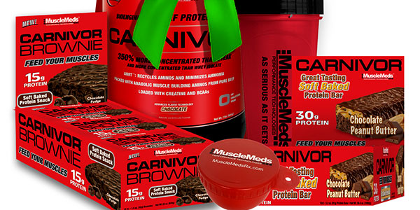 Carnivor Brownie MuscleMeds Stacks perfect for the gym rat in your life this Xmas
