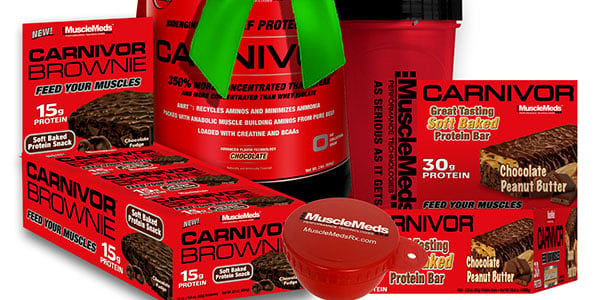 Carnivor Brownie MuscleMeds Stacks perfect for the gym rat in your life this Xmas