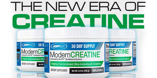 Creatine anhydrous dosed confirmed for USP Lab's Modern Creatine
