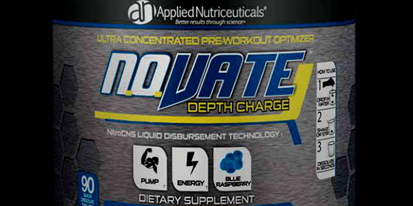 New image of Applied Nutriceuticals NOvate details quick dose Depth Charge delivery system