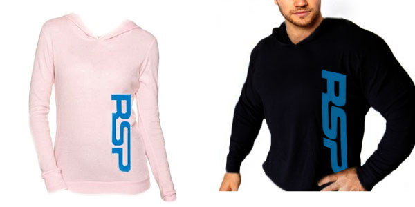 Men's long sleeve joined by two more pieces of RSP Nutrition apparel