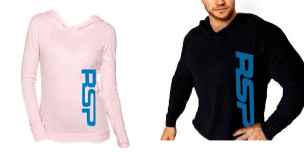 Men's long sleeve joined by two more pieces of RSP Nutrition apparel Men's long sleeve joined by two more pieces of RSP Nutrition apparel