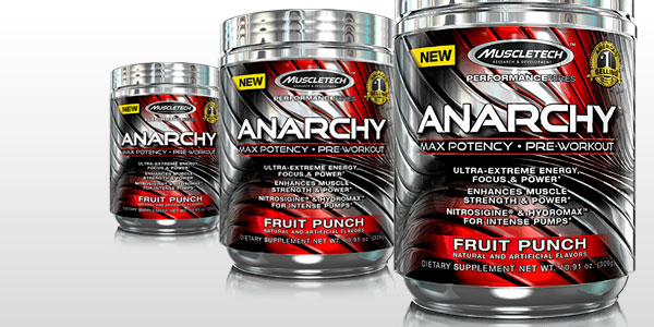 Details on Muscletech's upcoming pre-workout Anarchy, where, when and for how much