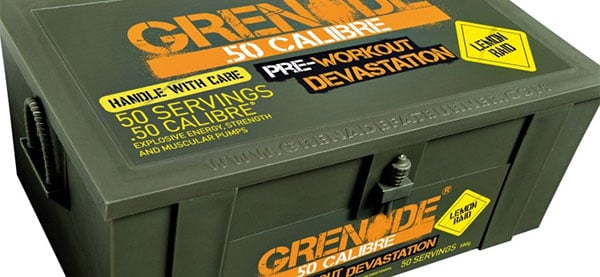 New flavor coming to at least one of Grenade's .50 Calibers menus