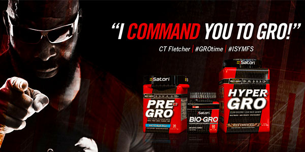 Iconic CT Fletcher officially joins iSatori for "I Command You To Gro!" campaign Iconic CT Fletcher officially joins iSatori for "I Command You To Gro!" campaign