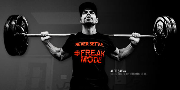 Second Freak Mode tee shows off Pharmafreak's consistent theme Second Freak Mode tee shows off Pharmafreak's consistent theme