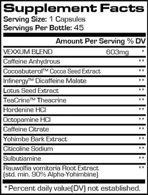 Long lasting TeaCrine 1 of 12 ingredients in ProSupps fat burner Vexxum http://stk3d.li/1APbPuJ Long lasting TeaCrine 1 of 12 ingredients in ProSupps fat burner Vexxum http://stk3d.li/1APbPuJ