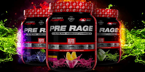 Introductory sale on Elite Labs new pre-workout supplement Pre Rage Introductory sale on Elite Labs new pre-workout supplement Pre Rage