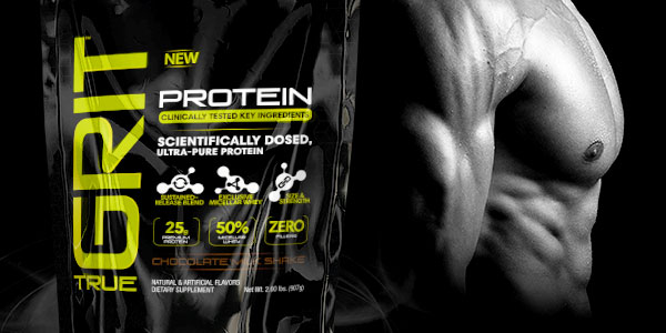 Protein dropped a little earlier than True Grit's planned January 6th launch day