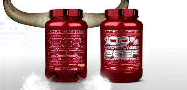 Freebies available with purchases of any one of Scitec's 100% Beef supplements Freebies available with purchases of any one of Scitec's 100% Beef supplements