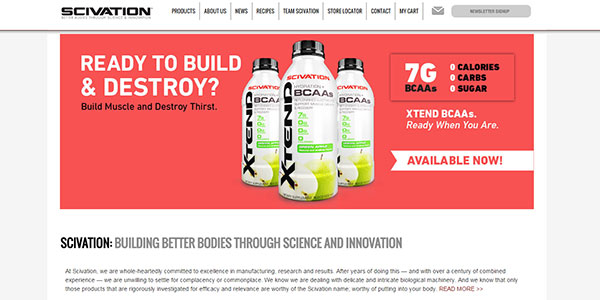 Online update gives Scivation's website a much needed brighter theme