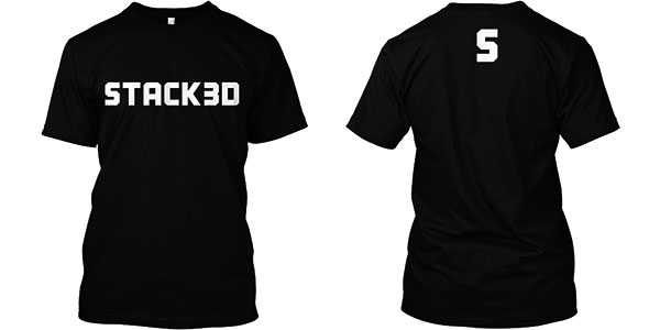 Free Tee Friday back with the Stack3d 01Tee and more designs on the way Free Tee Friday back with the Stack3d 01Tee and more designs on the way