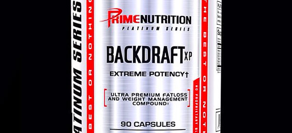 Latest Prime Platinum Series supplement Backdraft lands at Bodybuilding.com