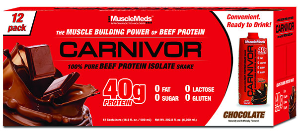 Carnivor RTD ready to take MuscleMed's flagship family to a total of 8 Carnivor RTD ready to take MuscleMed's flagship family to a total of 8