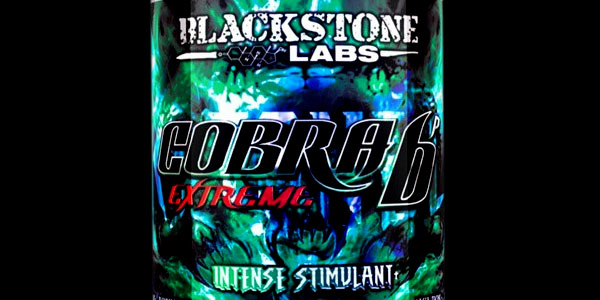 AMP, dendrobium & yohimbine justify Blackstone's naming of Cobra 6P Extreme
