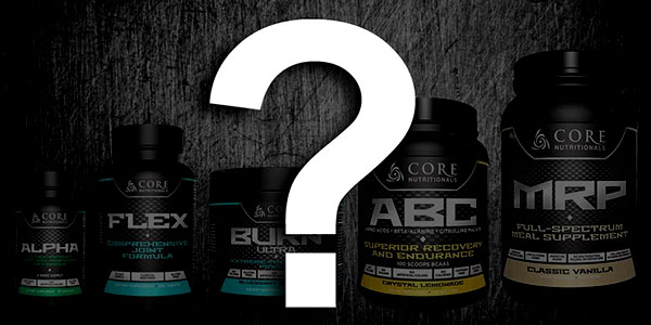 Help Core Nutritionals choose the name of their upcoming pump pre-workout Help Core Nutritionals choose the name of their upcoming pump pre-workout