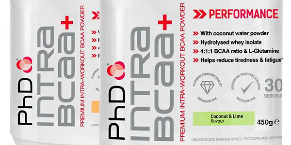Intra BCAA+ unveiled as PhD's latest with BCAAs, glutamine and hydrolyzed isolate Intra BCAA+ unveiled as PhD's latest with BCAAs, glutamine and hydrolyzed isolate