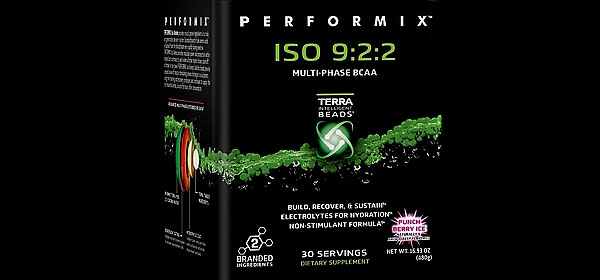 ISO 9:2:2 makes it six supplements for Performix with a touch of green