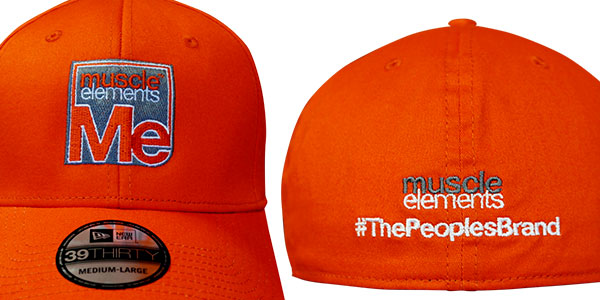 #ThePeoplesBrand more than fitting for Muscle Element's custom hat #ThePeoplesBrand more than fitting for Muscle Element's custom hat