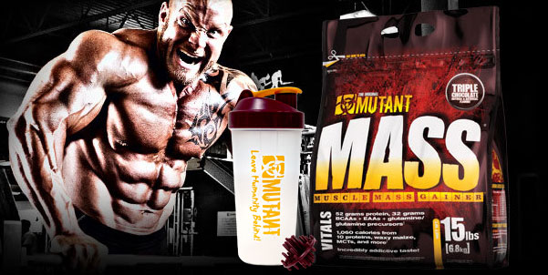 20% more room for Mutant Mass in the brand's updated shaker 20% more room for Mutant Mass in the brand's updated shaker