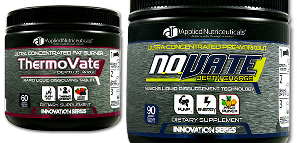 Facts panels for Applied Nutriceutical's NOvate & ThermoVate released 3 weeks out Facts panels for Applied Nutriceutical's NOvate & ThermoVate released 3 weeks out