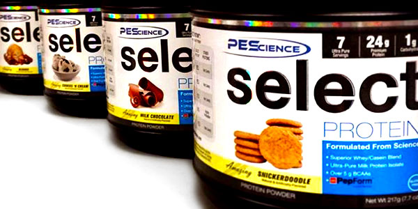 7 serving trial tubs now available for PES hit protein powder Select